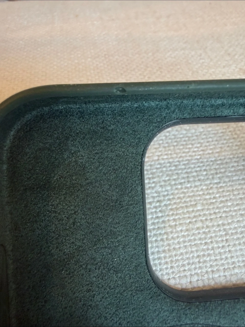 Apple iPhone 15 Pro Dark Green silicone case